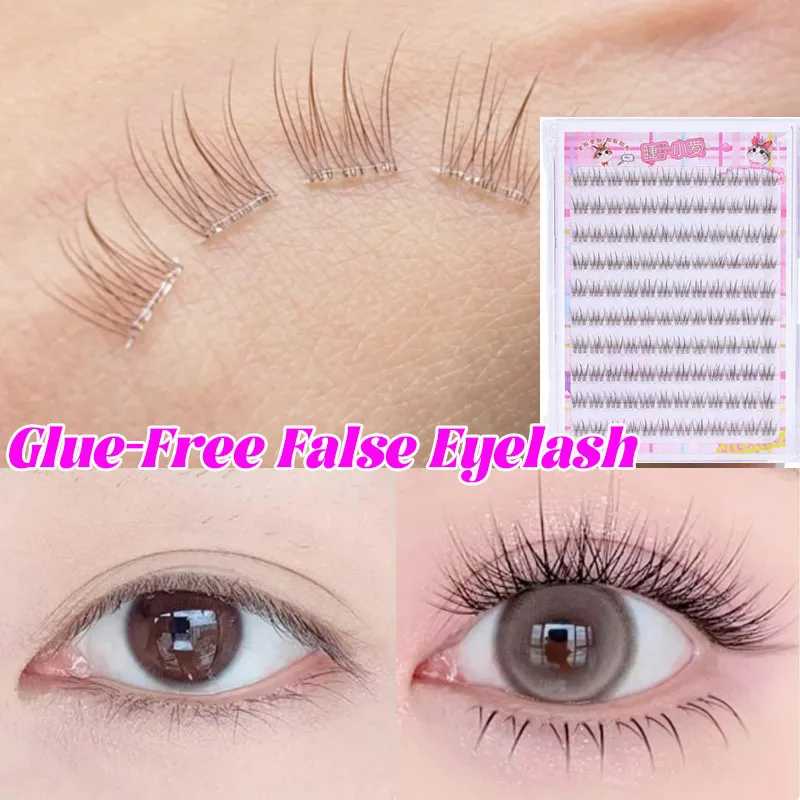 Eyelash Extension No 8 - Ciglia finte a grappolo di coda