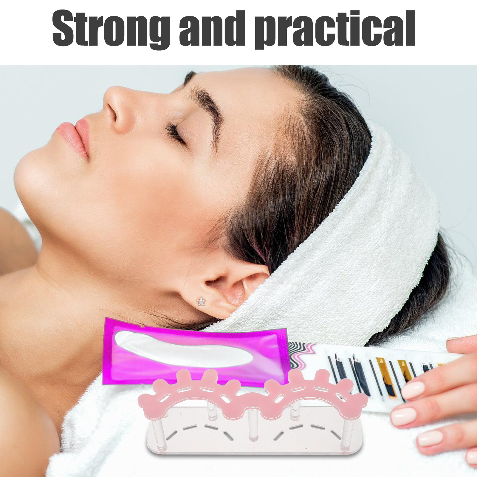 Eyelash Extension No 8 - Porta Pinzette per Ciglia in Acrilico