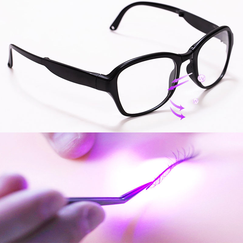 Eyelash Extension With Glasses - Occhiali protettivi UV per ciglia finte