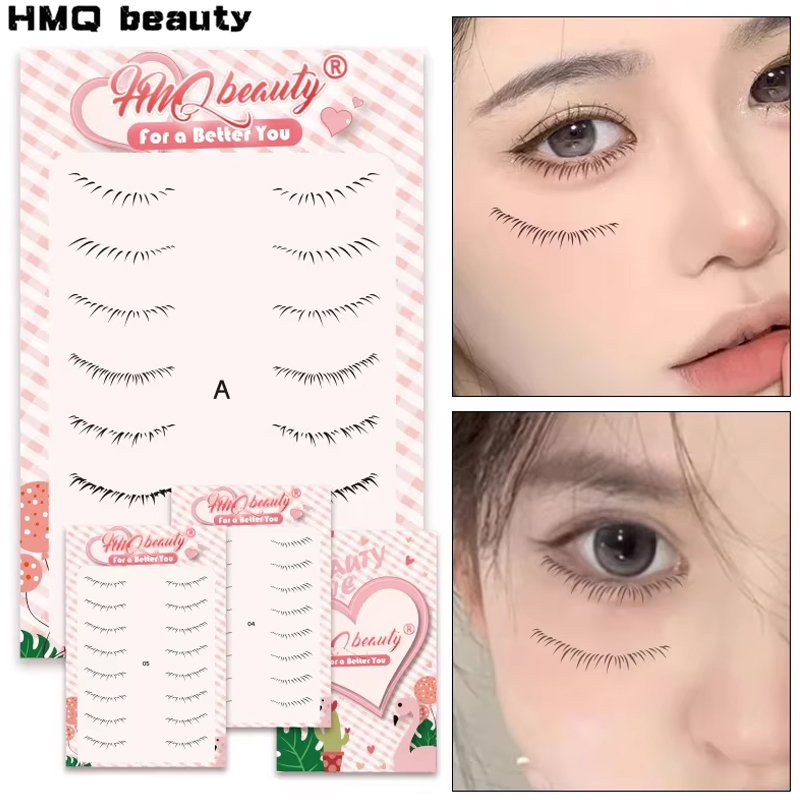 Eyelash Extension No 8 - 8 paia sotto adesivi per ciglia