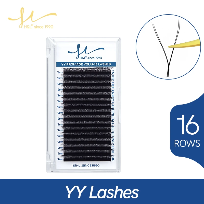 Eyelash Extension Y Shape - 16 ros YY forma ciglia estensione