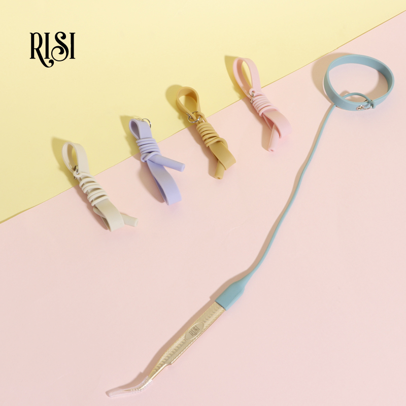 Lash Extension Tweezers - RISI Silicone pinzette per Extension ciglia