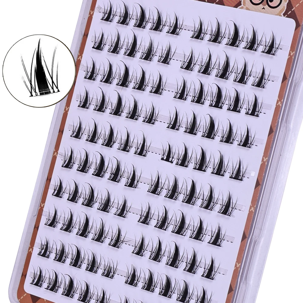 Ciglia finte a 10 file conigli - Eyelash Extension Uv Glue recensione e prezzo