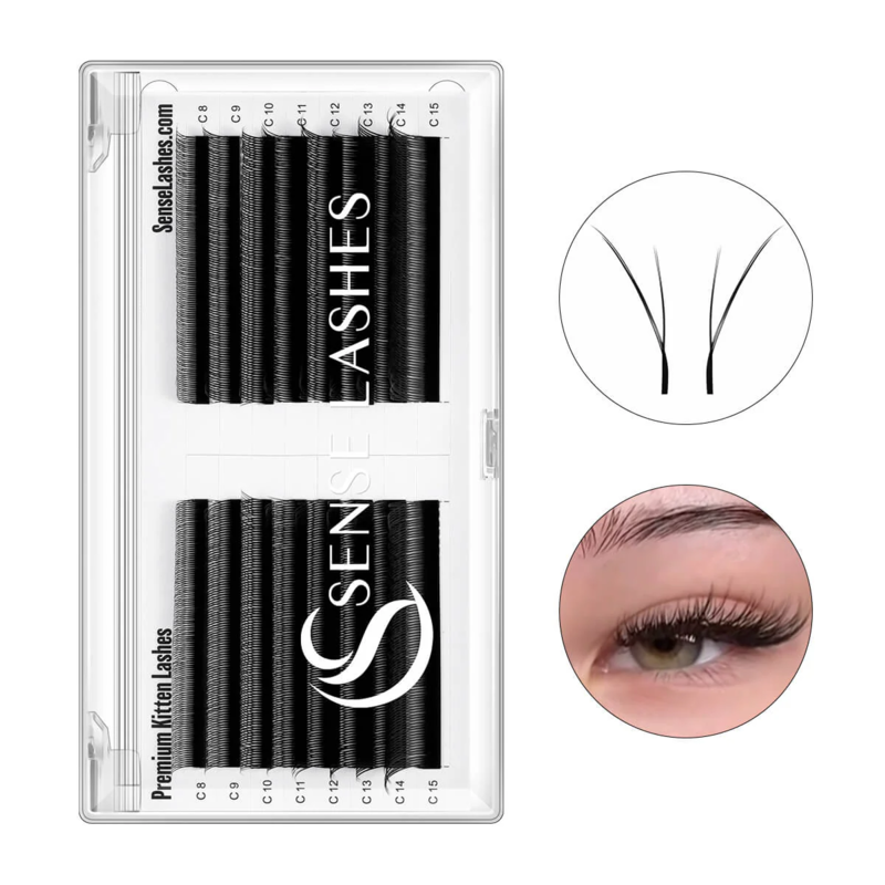 SENSE LASHES Ciglia a forma di - Eyelash Extension Y Shape recensione e prezzo