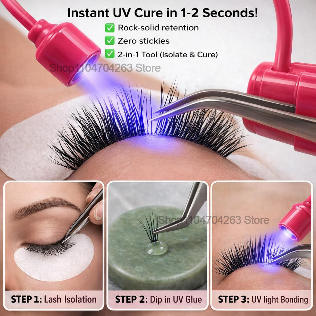 Mini Lampada UV per Ciglia 180 - Lash Extension Tweezers recensione e prezzo
