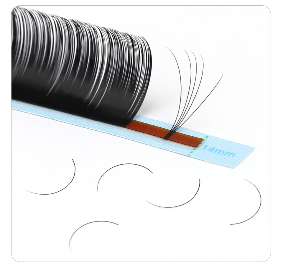 AGUUD Russo Volume JB C CC D C - Eyelash Extension Korea Natural recensione e prezzo