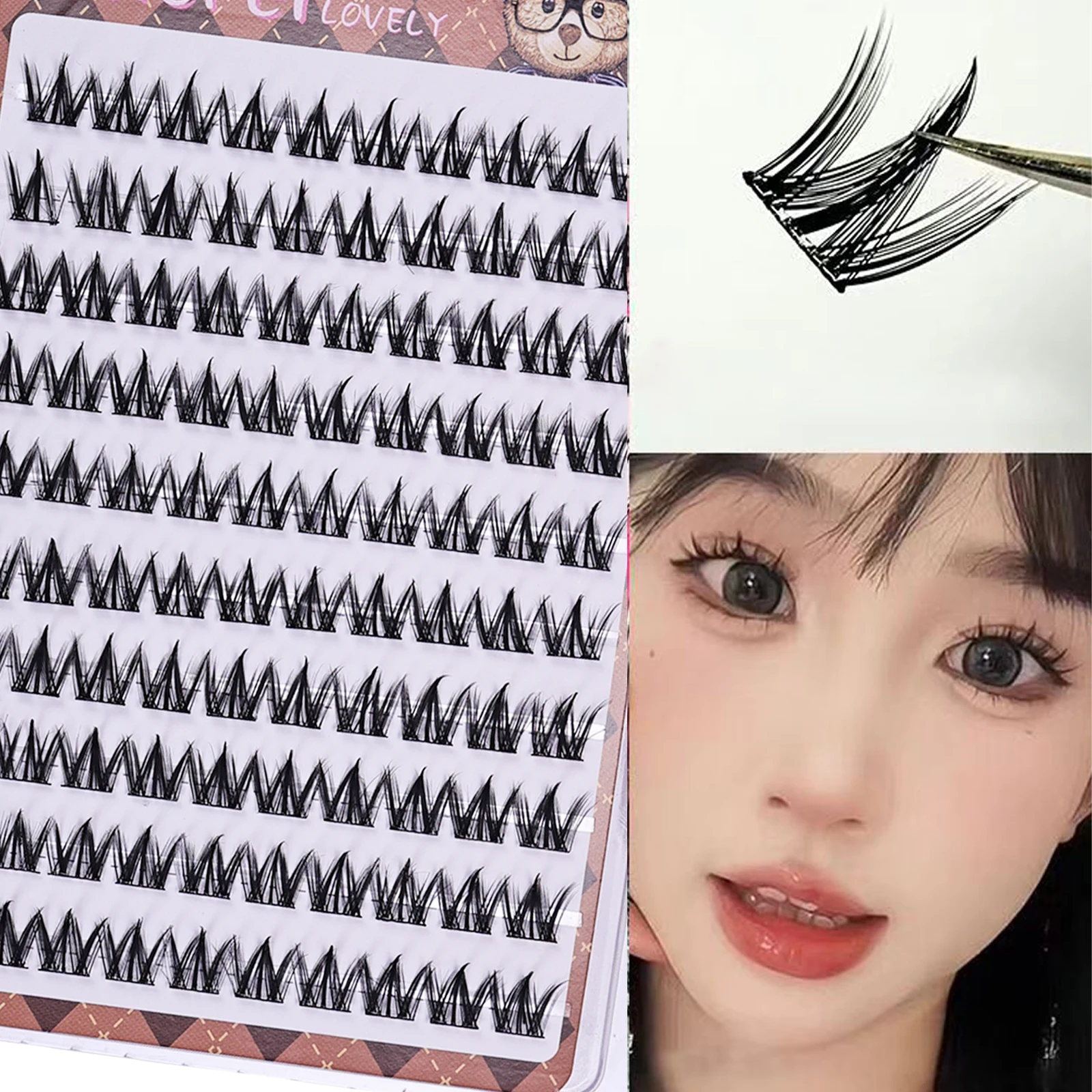 Ciglia finte autoadesive con a - Eyelash Extension Uv Glue recensione e prezzo