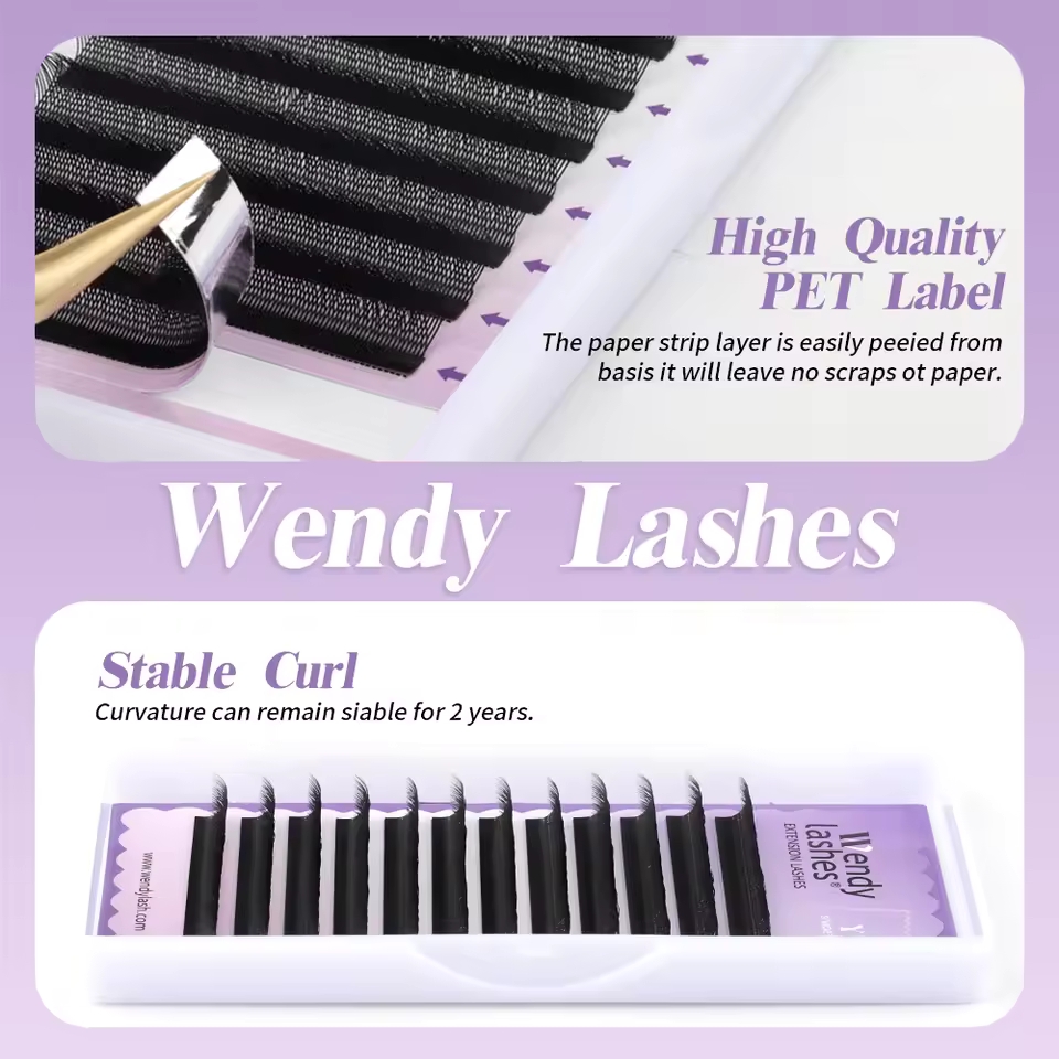 WENDY 2D YY Forma C/D Curl Eya - Eyelash Extension Y Shape recensione e prezzo