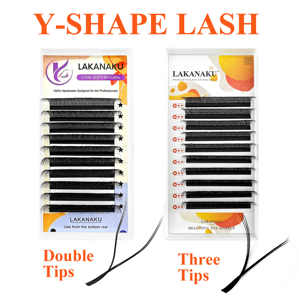 LAKANAKU Y Ciglia Estensioni C - Eyelash Extension Y Shape recensione e prezzo