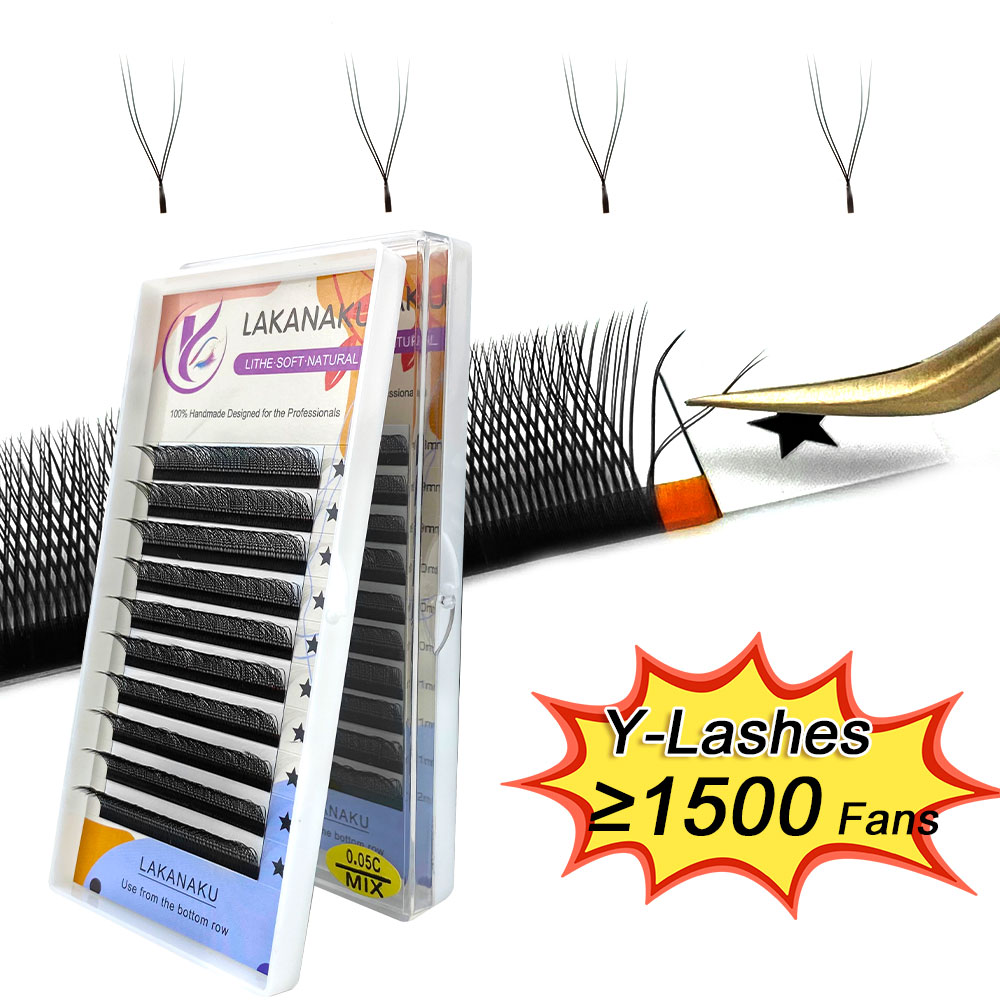 LAKANAKU Y Ciglia Estensioni C - Eyelash Extension Y Shape recensione e prezzo
