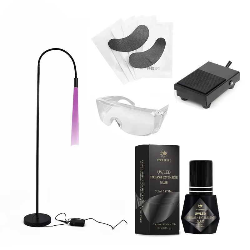 Set Professionale di Colla UV  - Eyelash Extension With Glasses recensione e prezzo