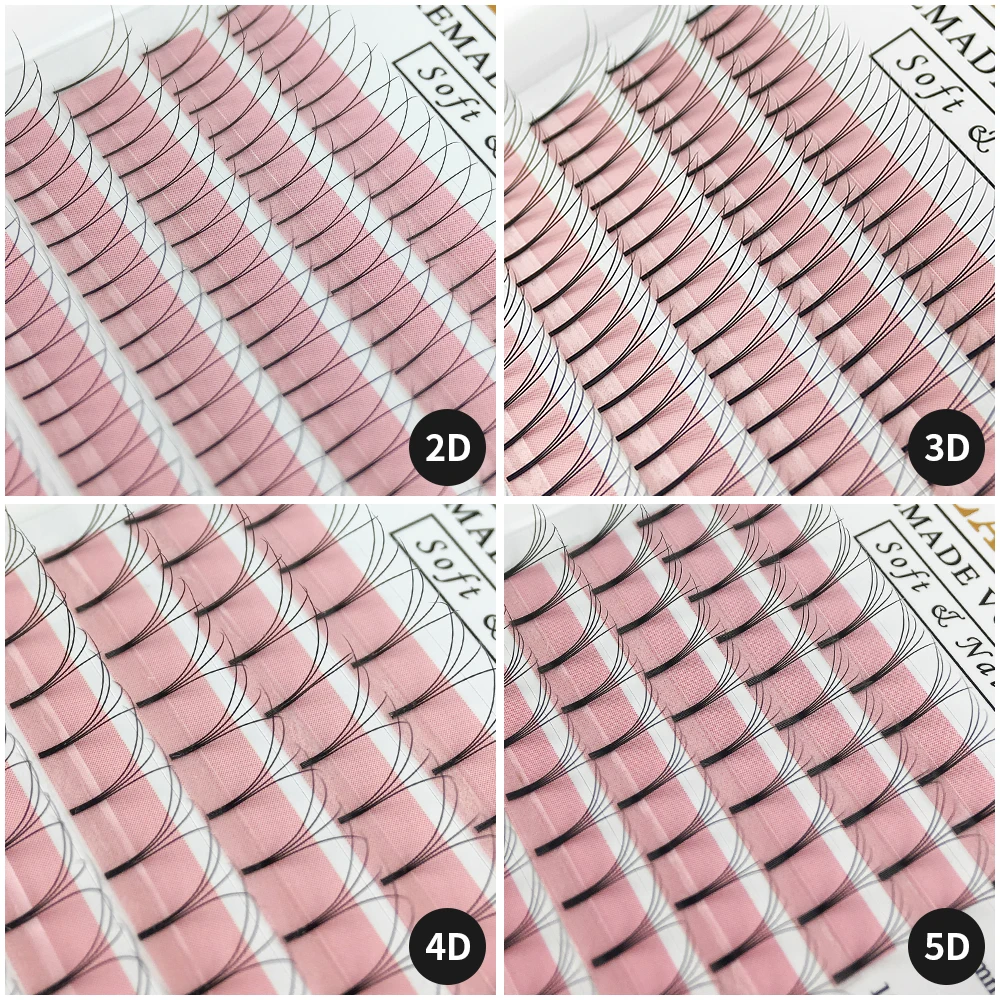 GLAMLASH 2D-6D ventagli di vol - Eyelash Extension Korea Natural recensione e prezzo