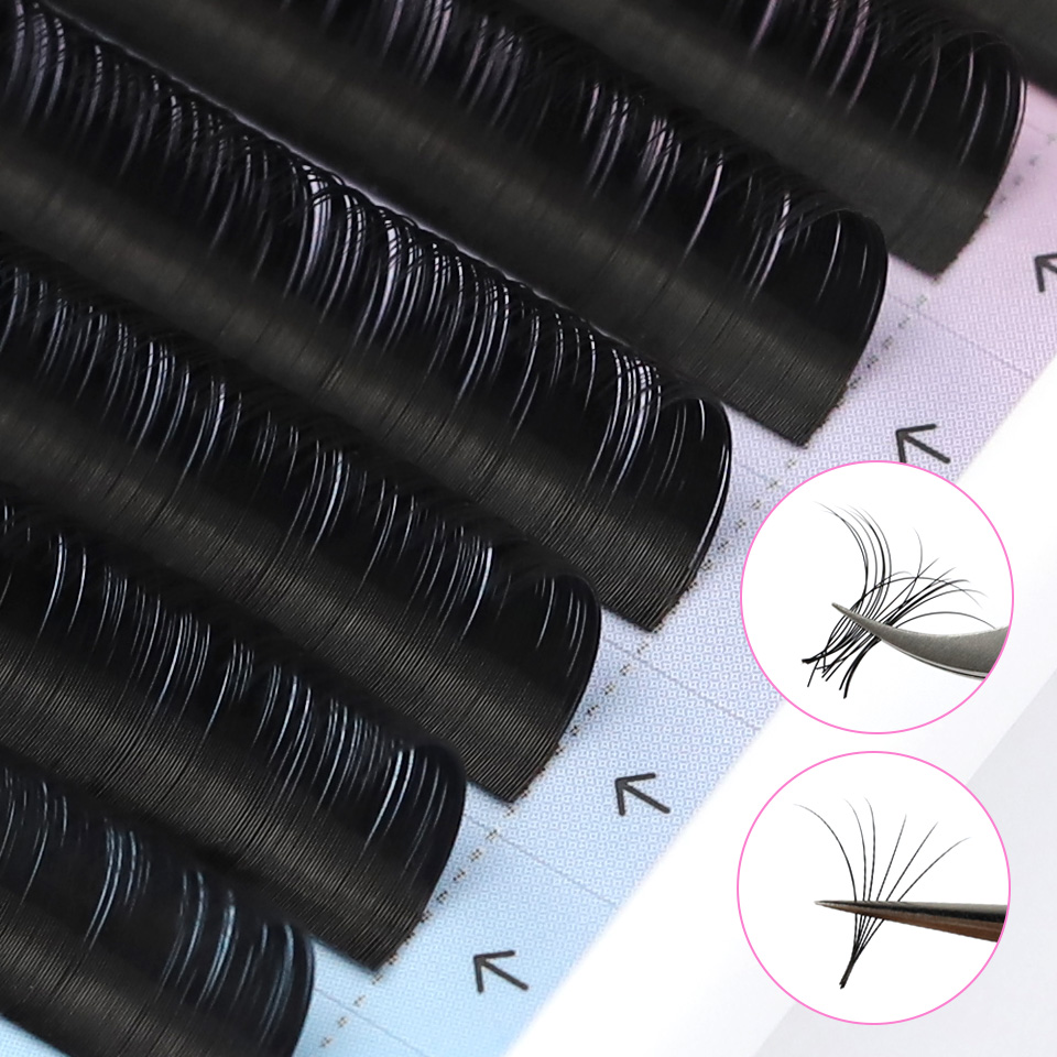 RUJADE 10 Vassoi/lotto Commerc - Eyelash Extension Korea Natural recensione e prezzo