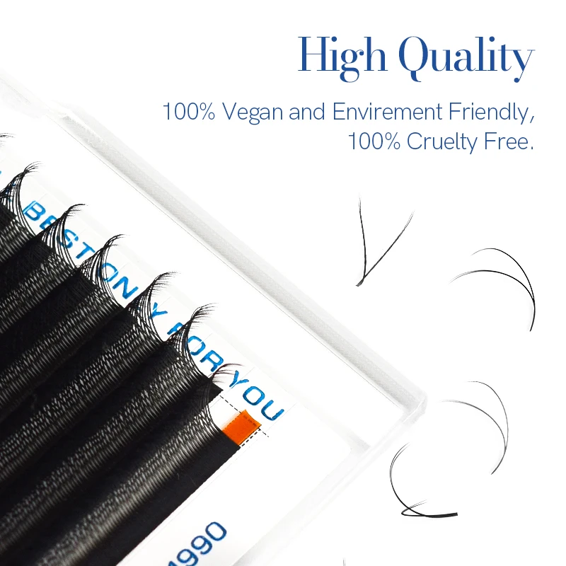 16 ros YY forma ciglia estensi - Eyelash Extension Y Shape recensione e prezzo