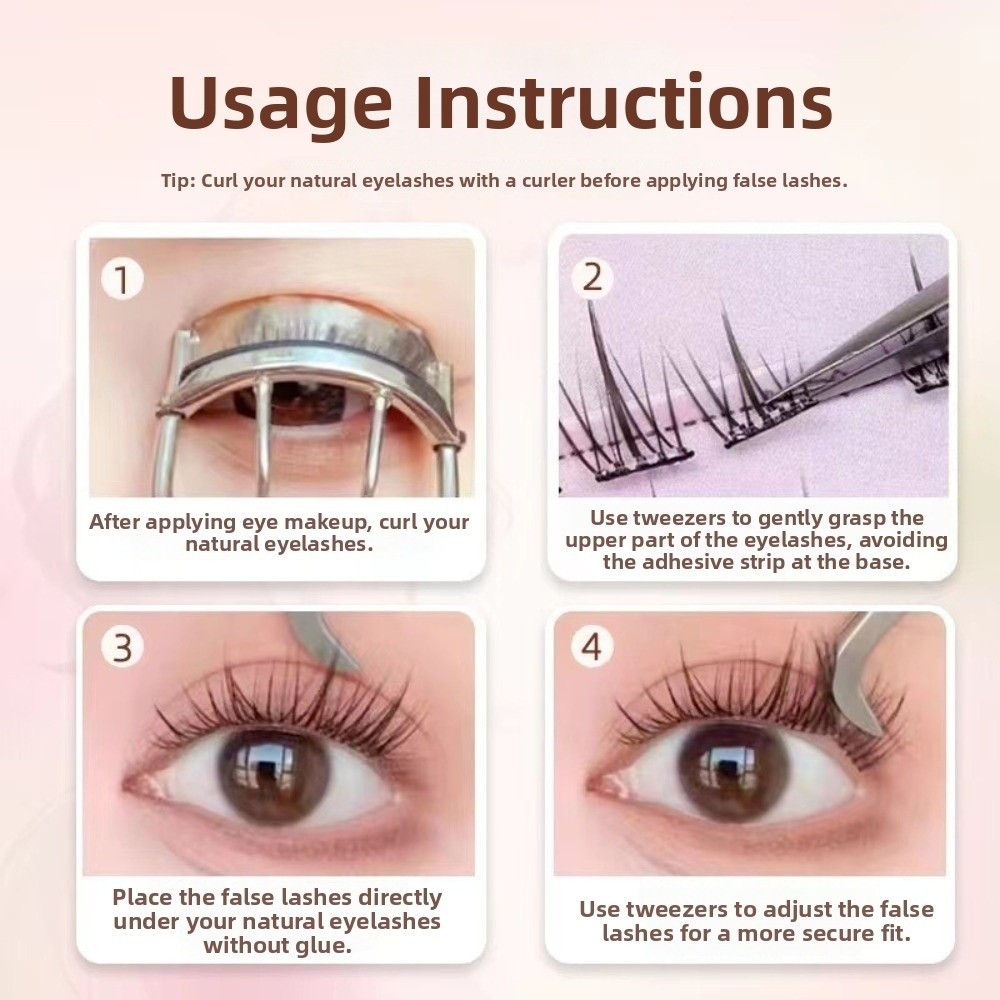 60 Ciuffetti di Ciglia Finte N - Eyelash Extension No 8 recensione e prezzo