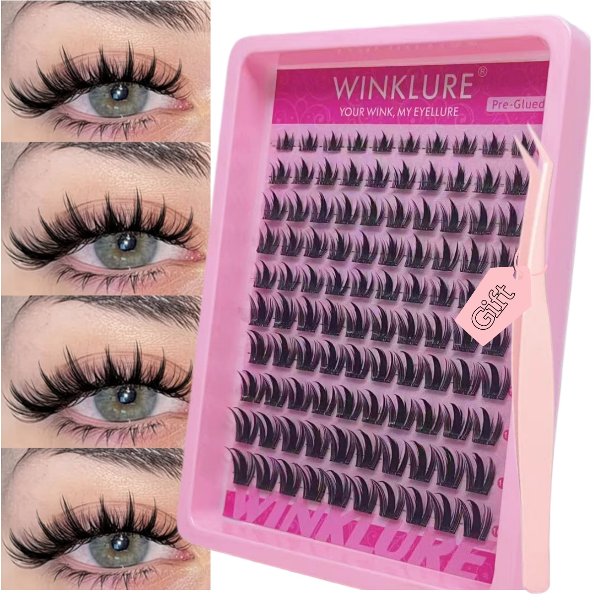 WINKLURE Ciglia Finte Autoades - Eyelash Extension Uv Glue recensione e prezzo