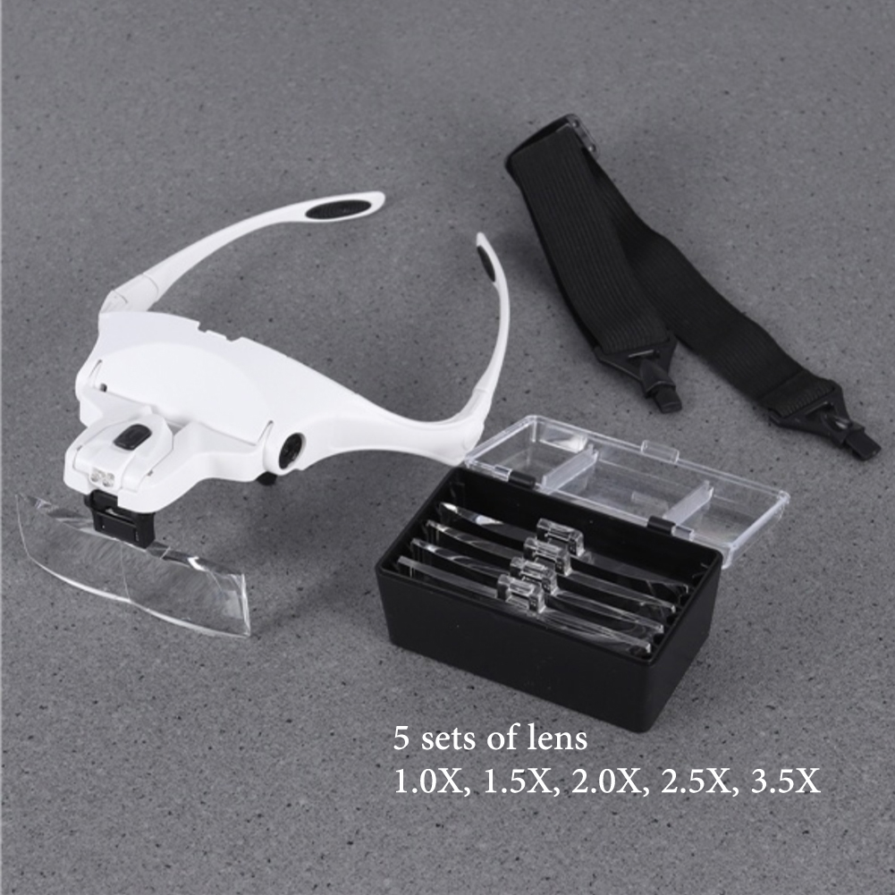 Lente d'ingrandimento regolabi - Eyelash Extension With Glasses recensione e prezzo
