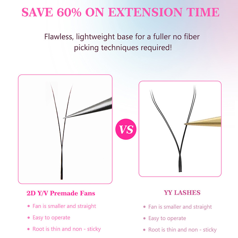 RUJADE Ciglia a Y 2D con Rete  - Eyelash Extension Y Shape recensione e prezzo