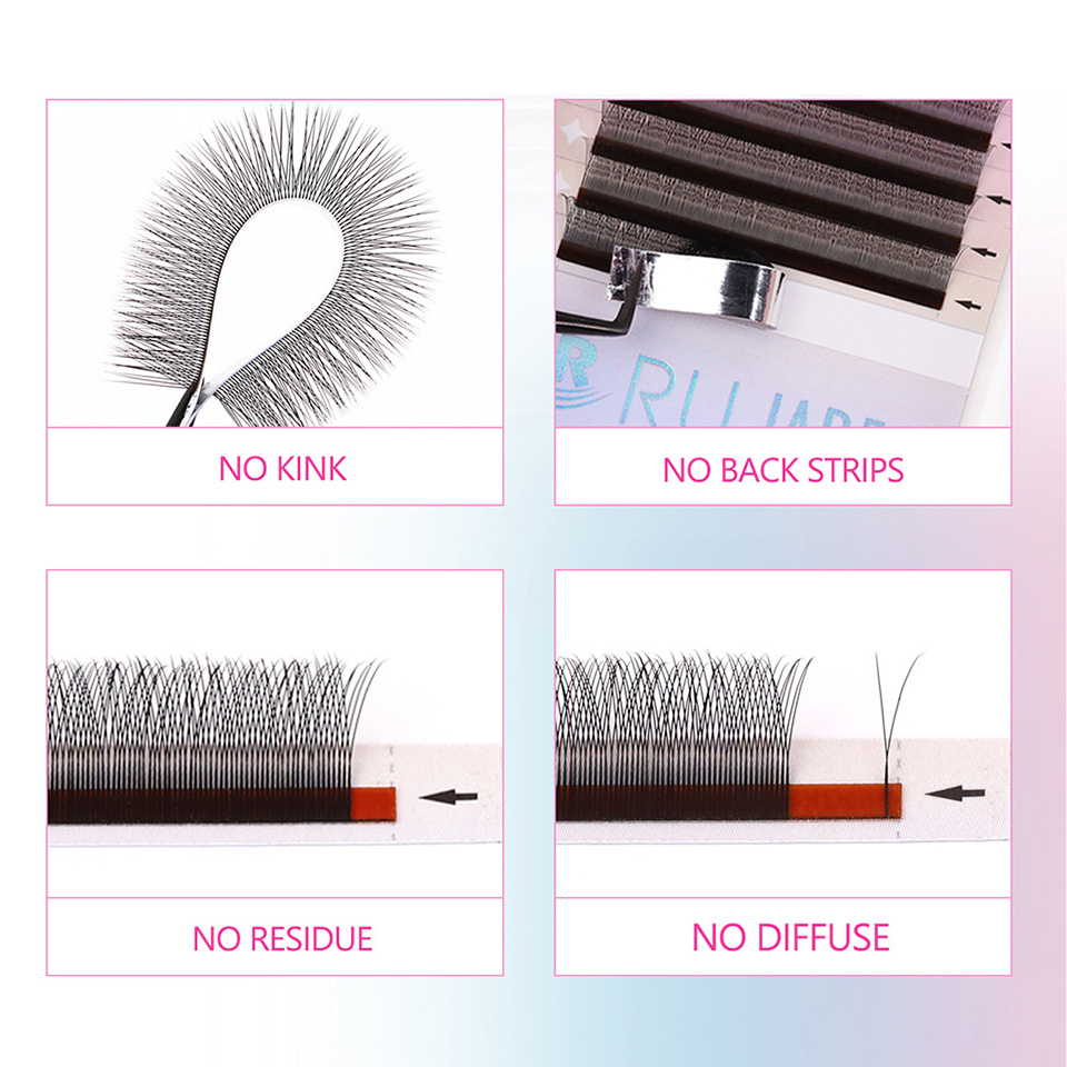 RUJADE Ciglia a Y 2D con Rete  - Eyelash Extension Y Shape recensione e prezzo